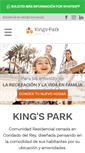 Mobile Screenshot of kingsparkpanama.com